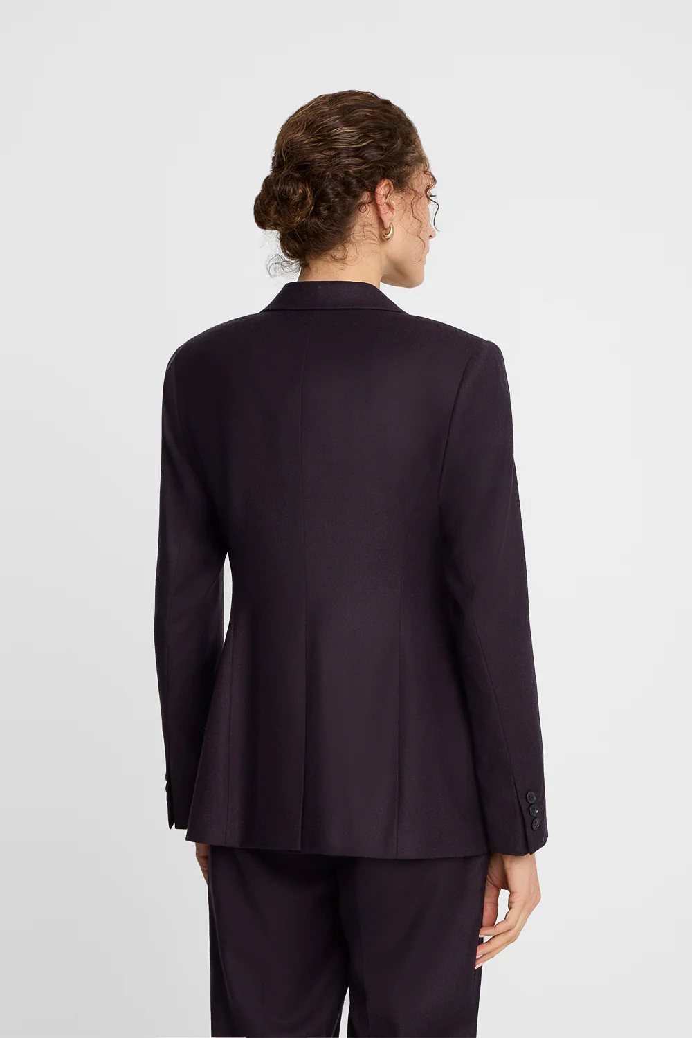 Marynarka Miss Heritage Melange Plum - Image 7