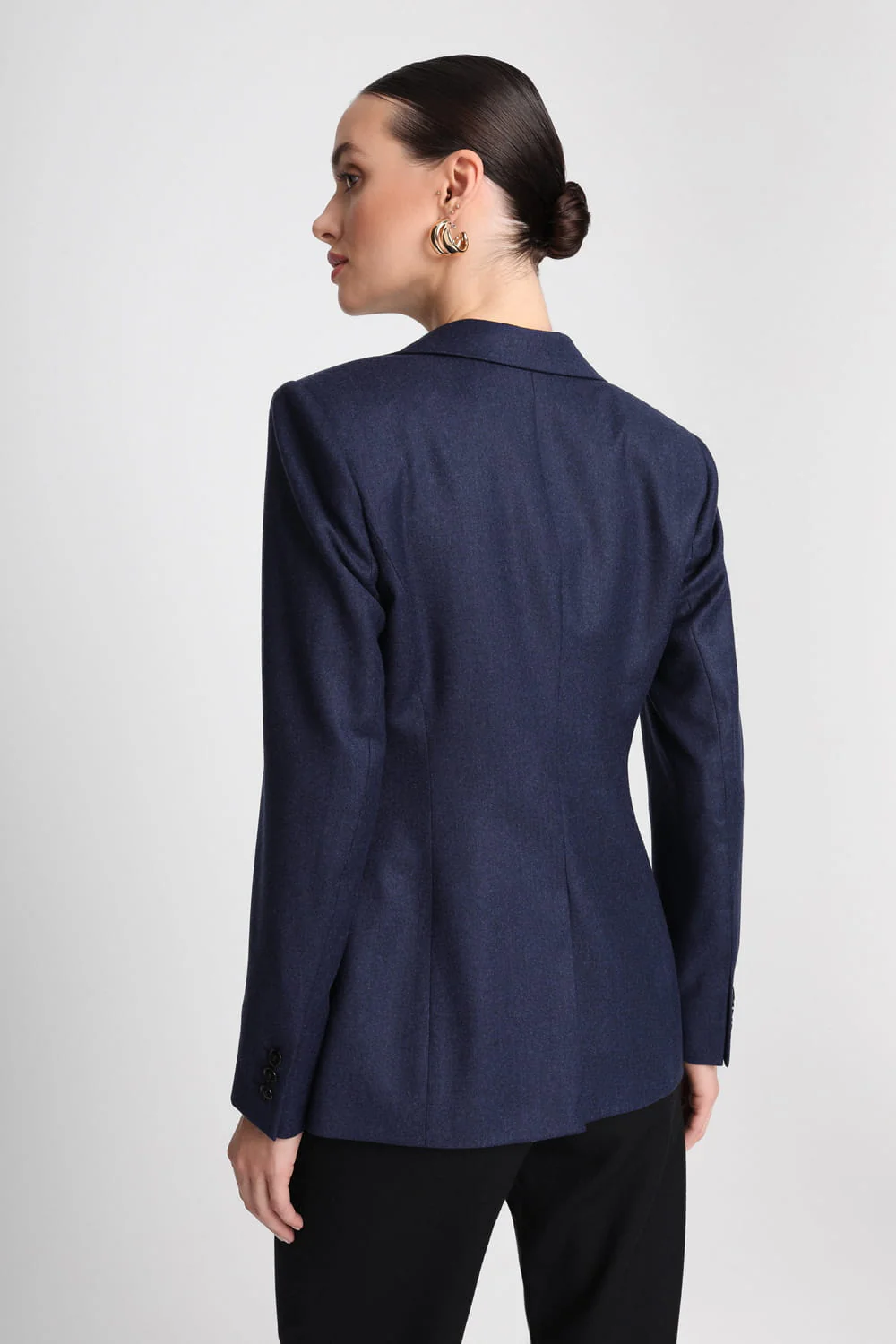 Marynarka Miss Heritage Melange Navy - Image 7