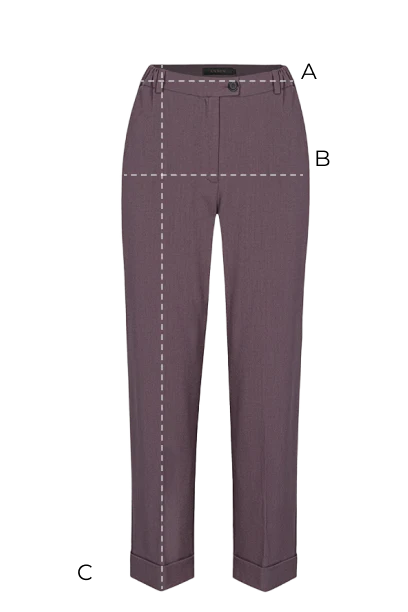 Spodnie Miss Unique Mauve - Image 9